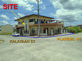 House & Lot in Lot 10 and 11, Block 21, corner of Road Lots 26 & 27, Calmar Homes Subdivision, Brgy. Kanlurang Mayao, Lucena City, Quezon, Luzon - Foreclosed Property
