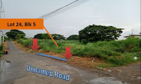 Vacant Lot in Lot 24, Block 5, GC Berberabe Subdivision, Brgy. Pallocan East, Batangas City, Batangas, Luzon - Foreclosed Property