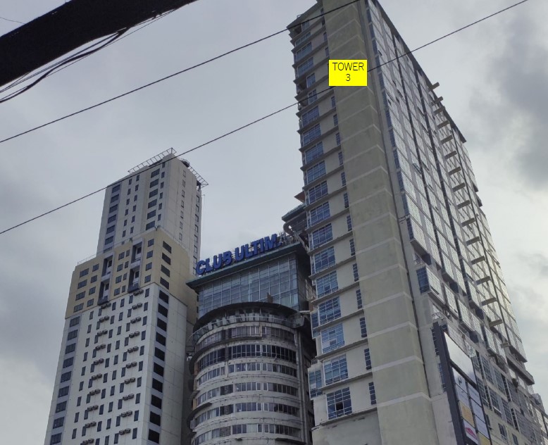 Condominium in Unit 8 (Door 1408), 14/F, Tower 3, Ultima Residences, Brgy. Sta. Clara, Cebu City, Visayas - Foreclosed Property