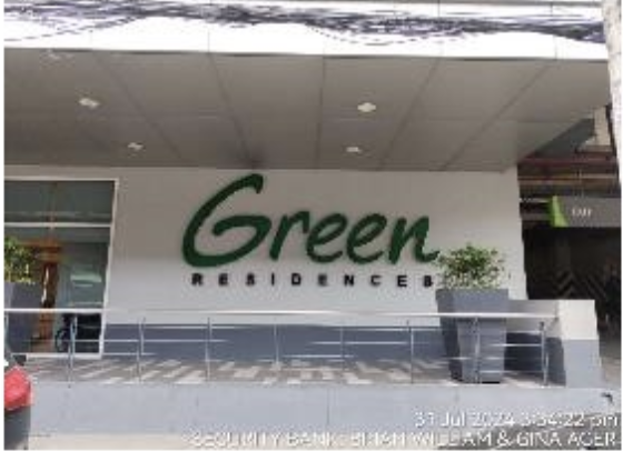 Condominium in UNIT 0835 8/F, GREEN RESIDENCES BLDG. 1, TAFT AVE., MALATE, MANILA - Foreclosed Property