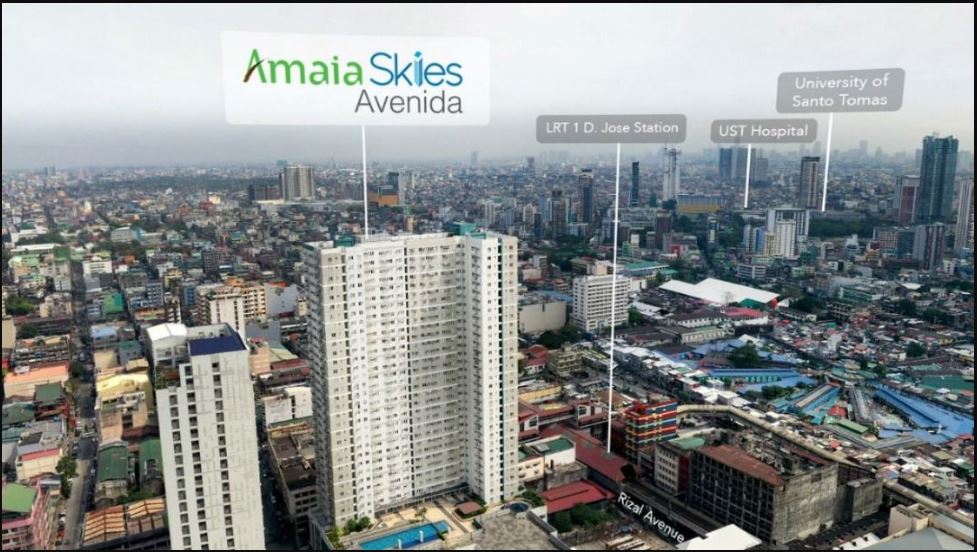 Condominium in UNIT 3609 36/F, AMAIA SKIES AVENIDA TOWER 1, T. MAPUA COR DOROTEO ST. & RIZAL AVE., STA CRUZ, MANILA - Foreclosed Property