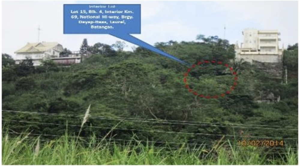House & Lot in LOT 15 BLK. 4, INTERIOR KM. 69, NATIONAL HIGHWAY, BRGY. DAYAP-ITAAS, LAUREL, BATANGAS - Foreclosed Property